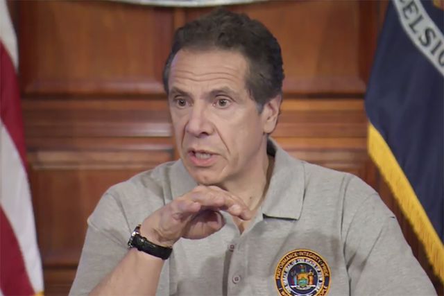 Governor Cuomo gives a press briefing on the coronavirus crisis.